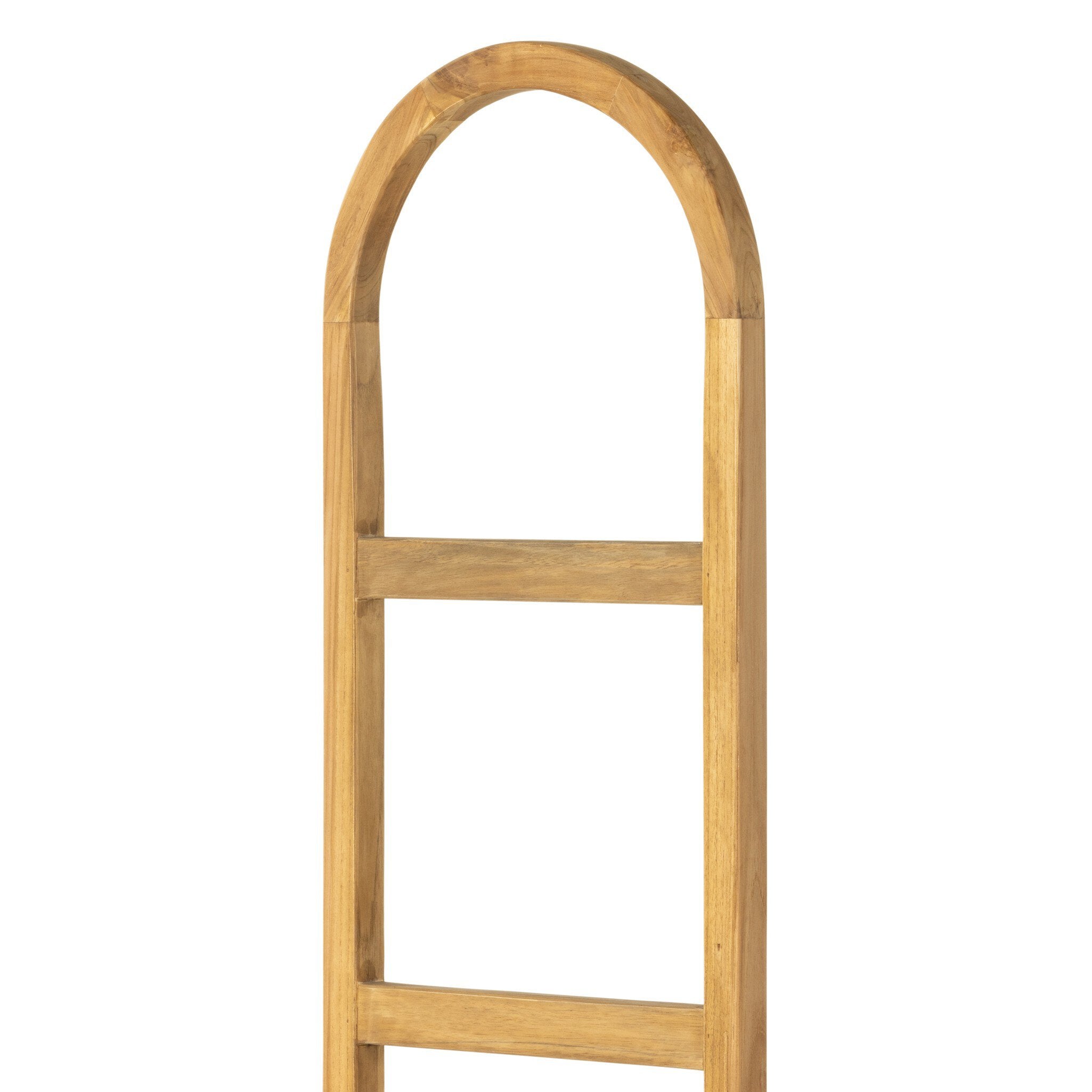 Arched Ladder - Natural Teak