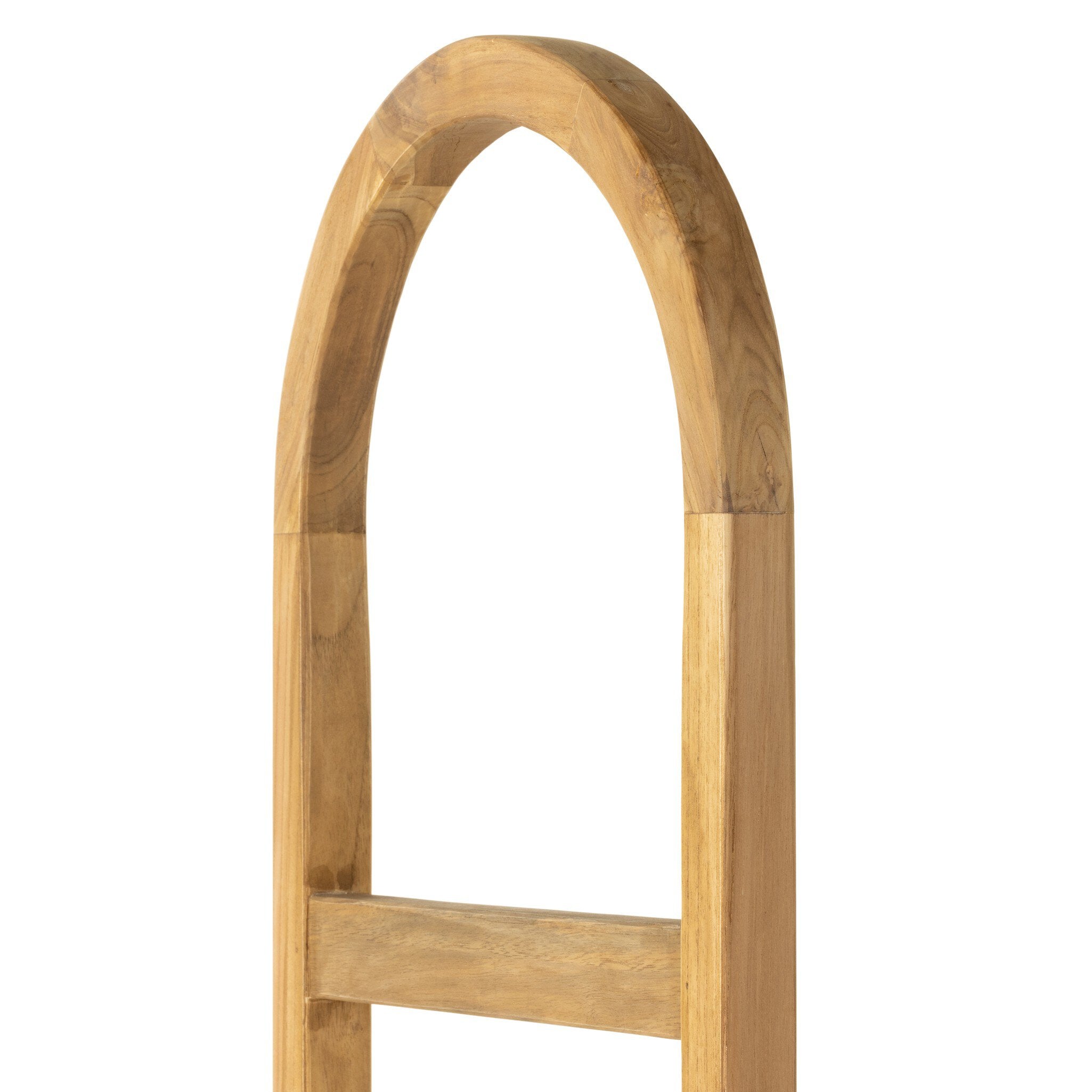 Arched Ladder - Natural Teak