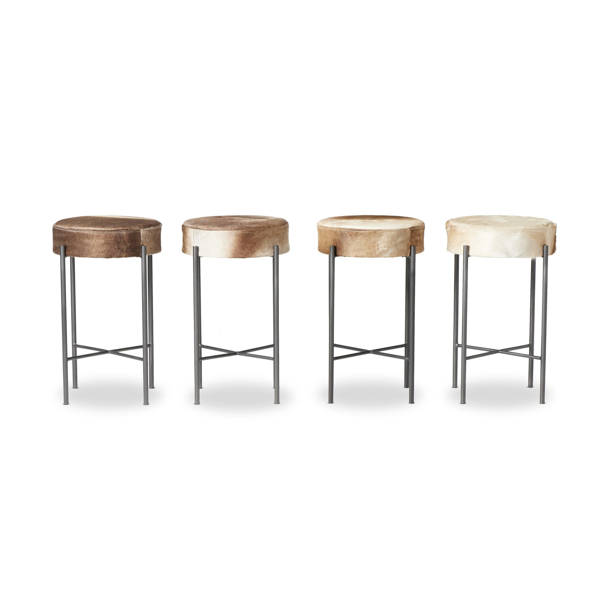 Nocona Bar Stool - Speckled Hide