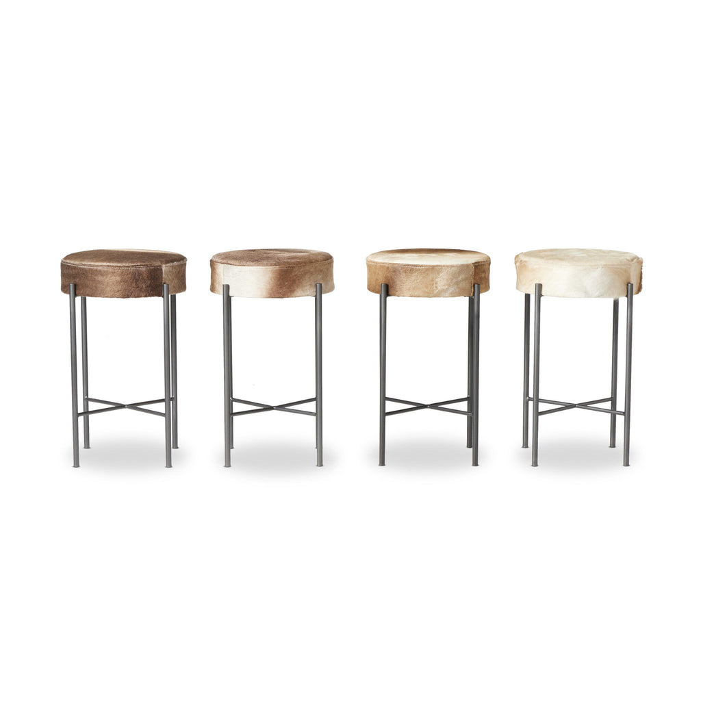 Nocona Counter Stool - Speckled Hide