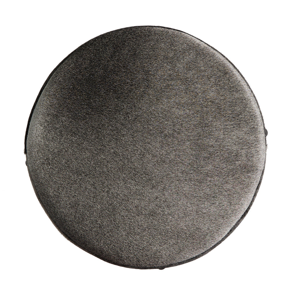Nocona Counter Stool - Black & White Speckled Hide