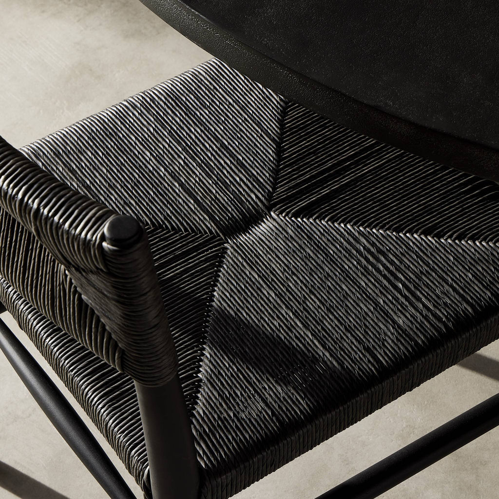 Lomas Outdoor Dining Chair - Vintage Coal