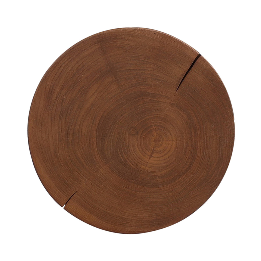 Jovie Outdoor End Table - Natural Teak