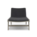 Delano Outdoor Chaise - Thick Dark Grey Rope