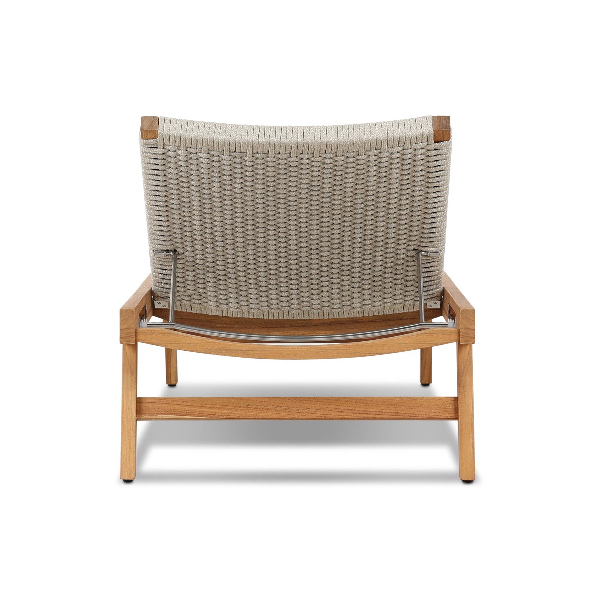 Delano Outdoor Chaise - Ivory Rope