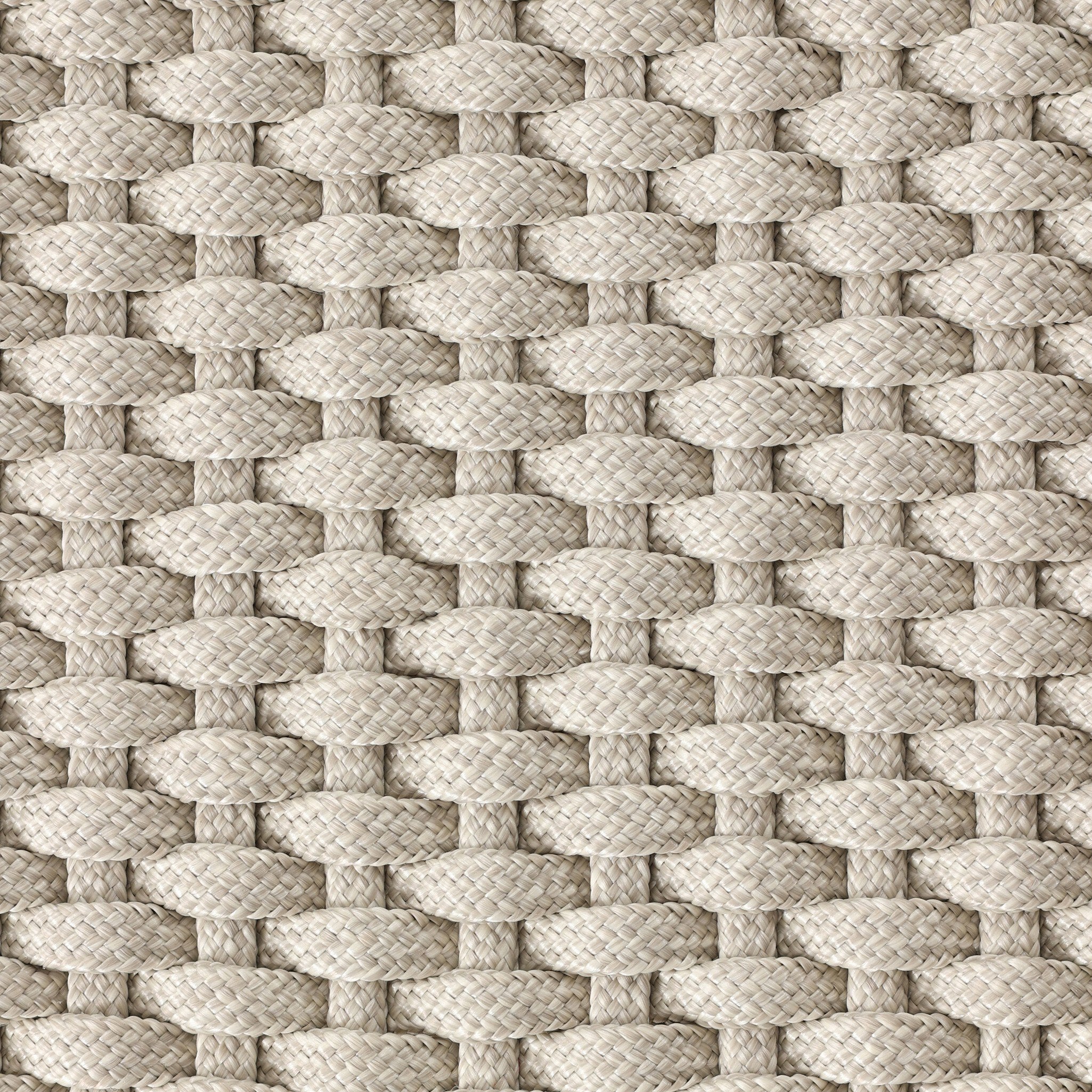 Delano Outdoor Chaise - Ivory Rope