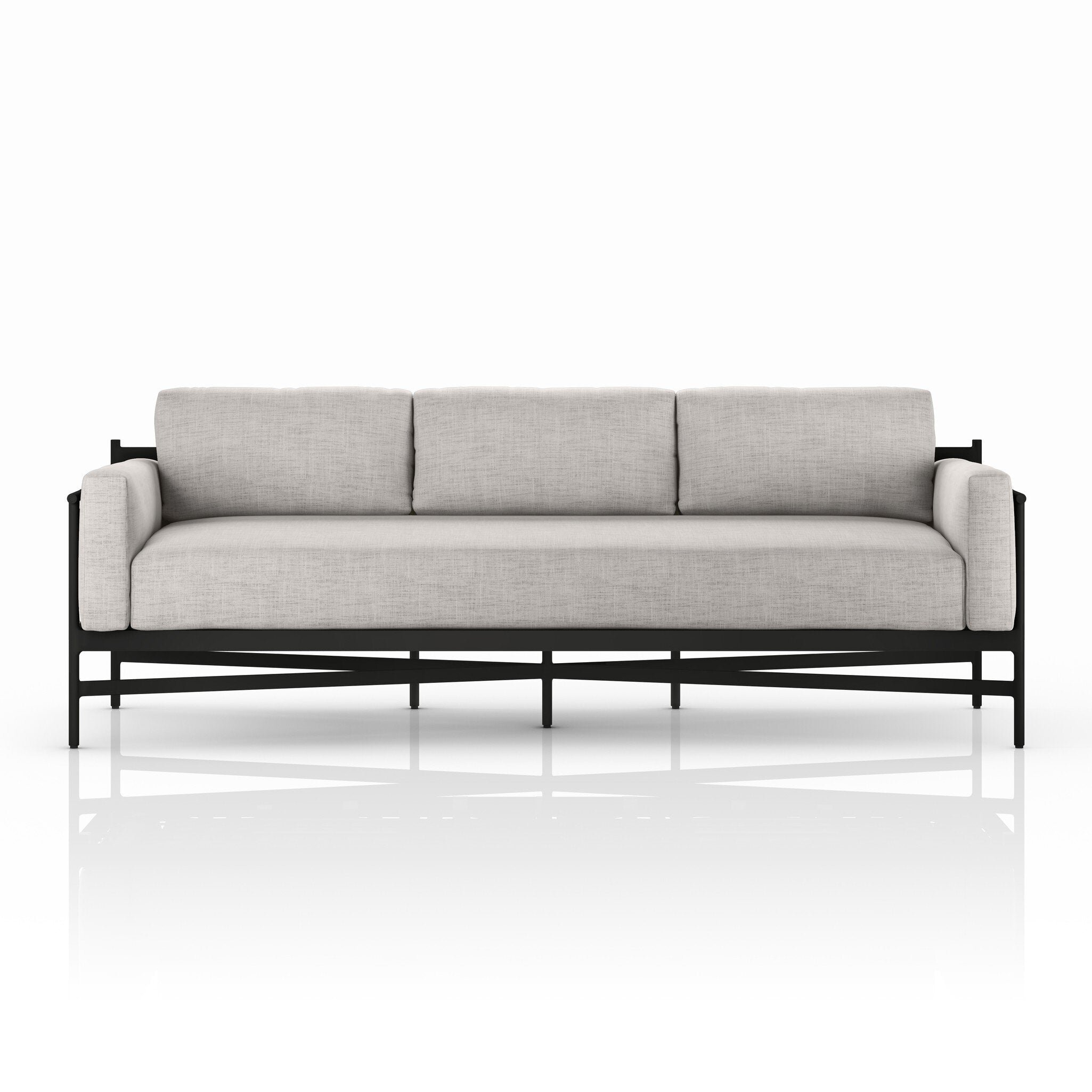 Hearst Outdoor Sofa - 99" - Venao Grey