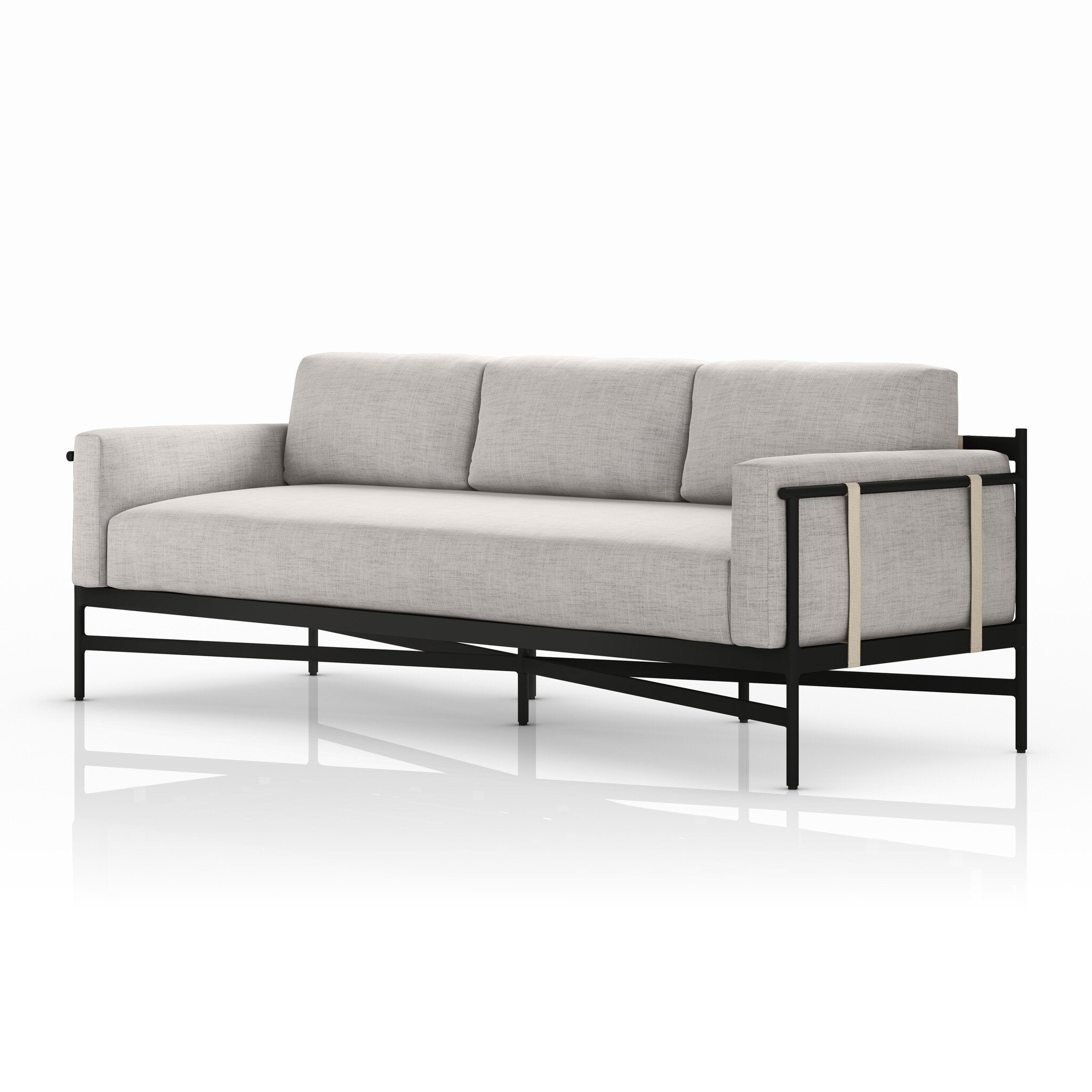 Hearst Outdoor Sofa - 99" - Venao Grey