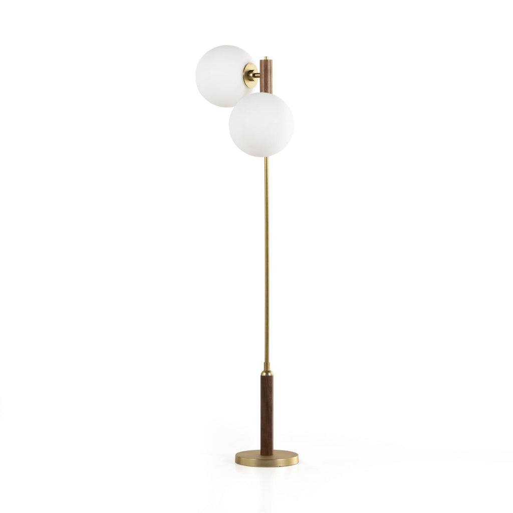 Colome Floor Lamp - Aged Brass