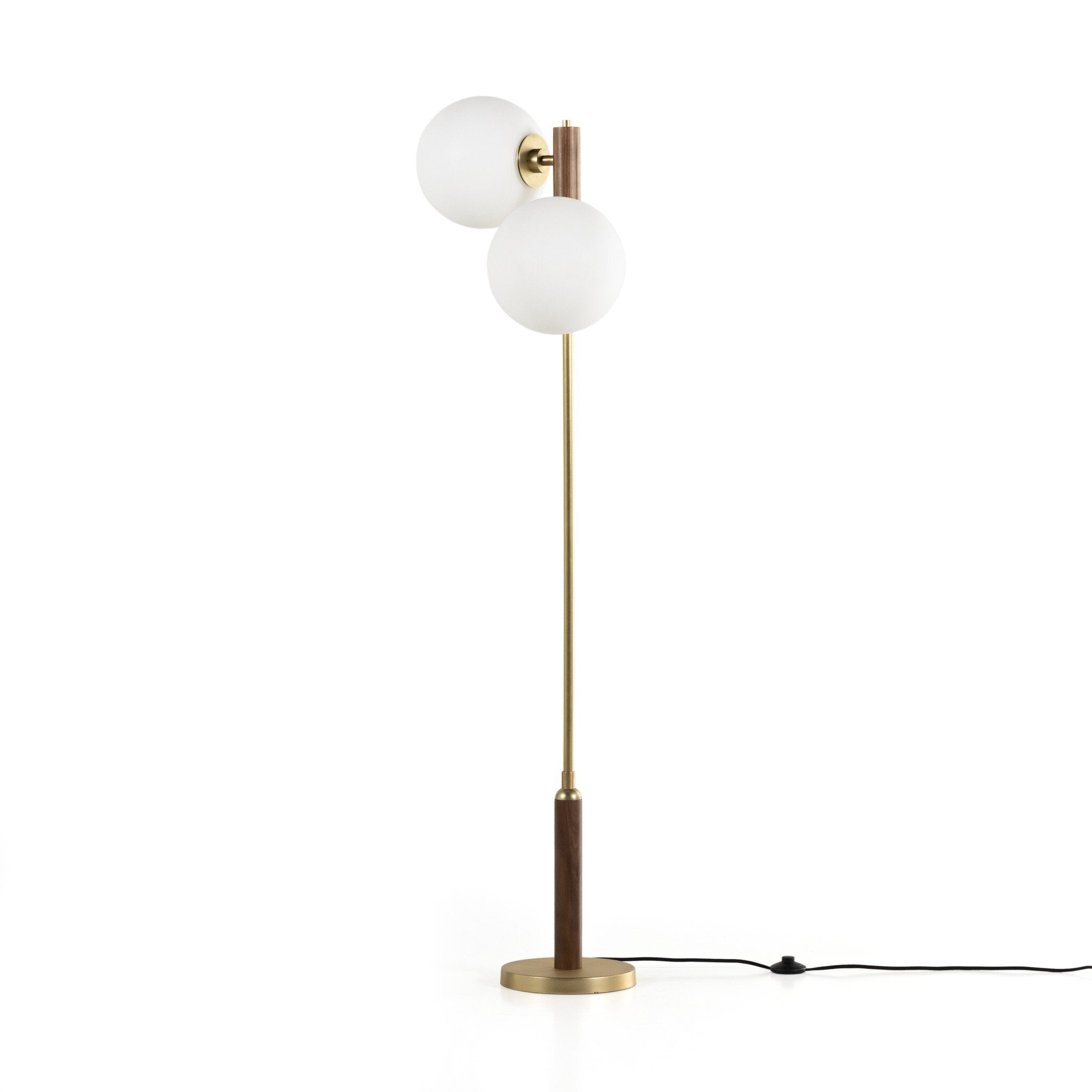 Colome Floor Lamp - Aged Brass