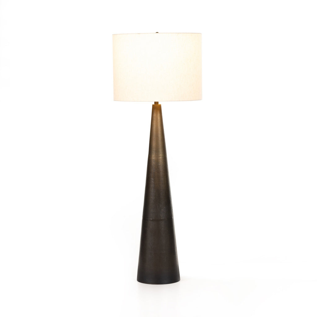Nour Floor Lamp - Ombre Stainless Steel