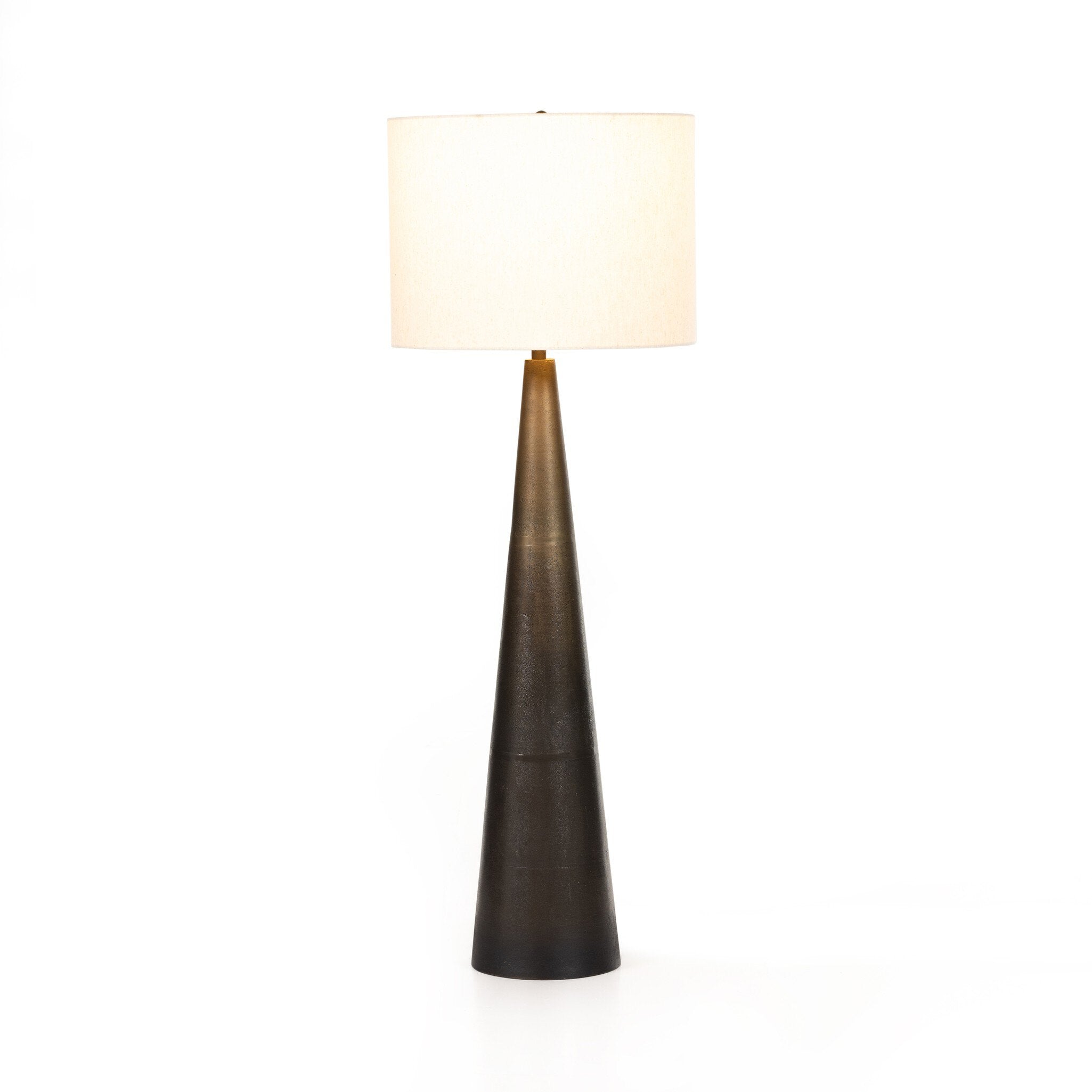 Nour Floor Lamp - Ombre Stainless Steel