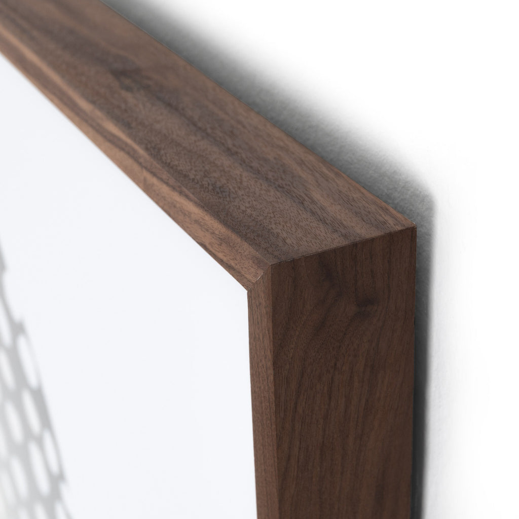 Global Disco Diptych, Black by Jess Engle - Walnut 2.5
