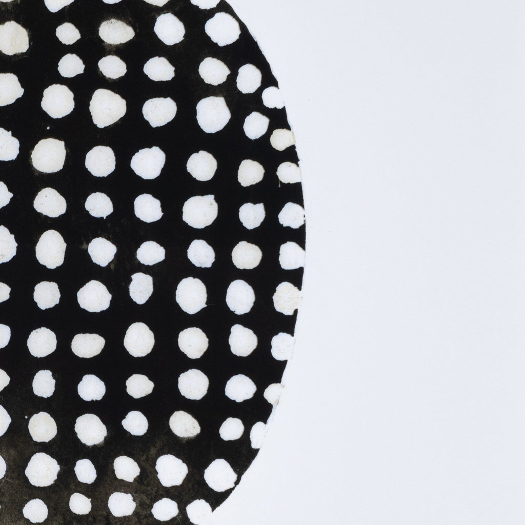 Global Disco Diptych, Black by Jess Engle - Walnut 2.5