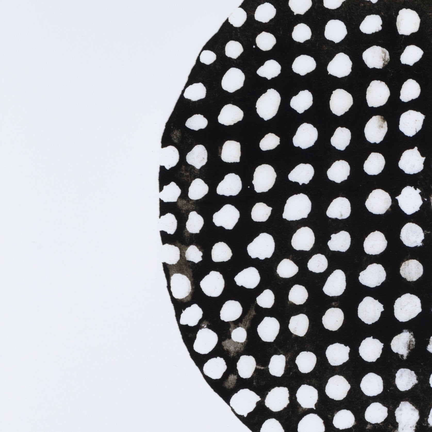 Global Disco Diptych, Black by Jess Engle - Walnut 2.5