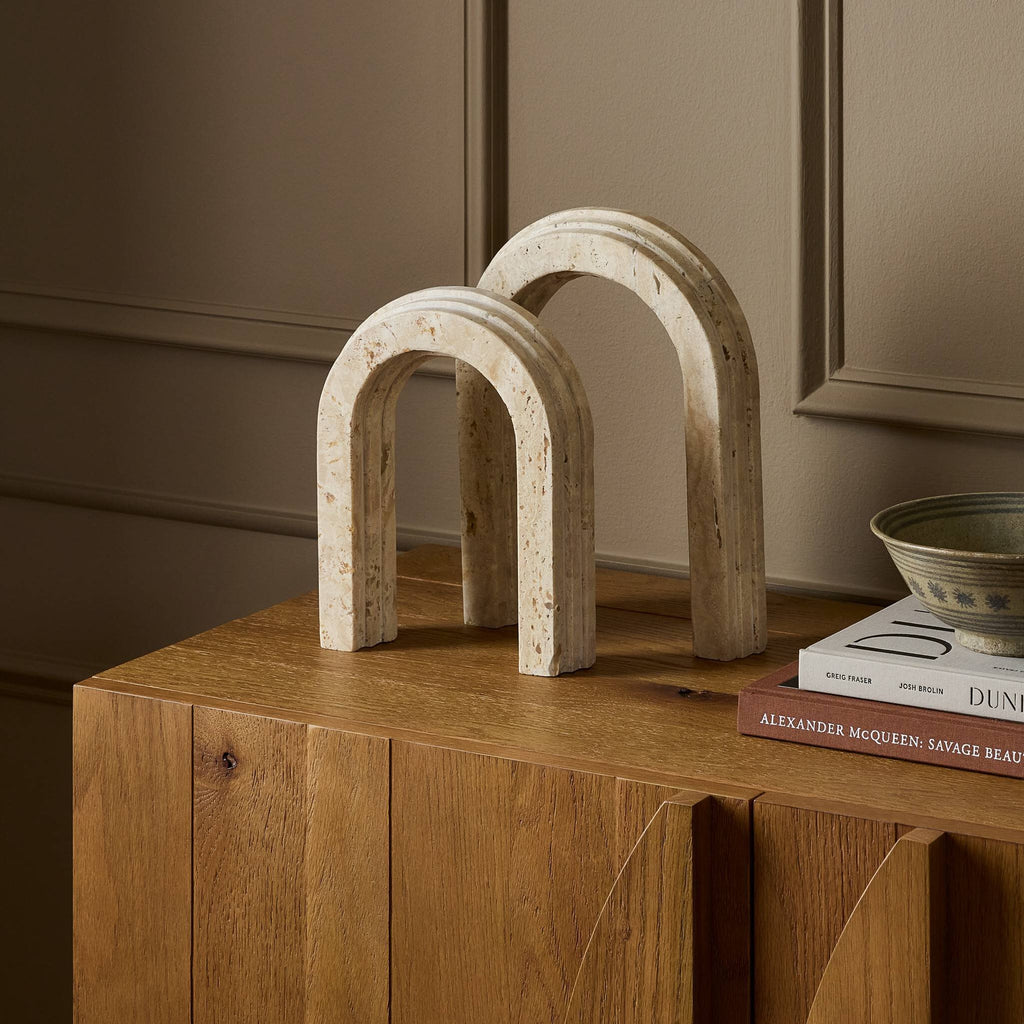 Travertine Arches - White Travertine