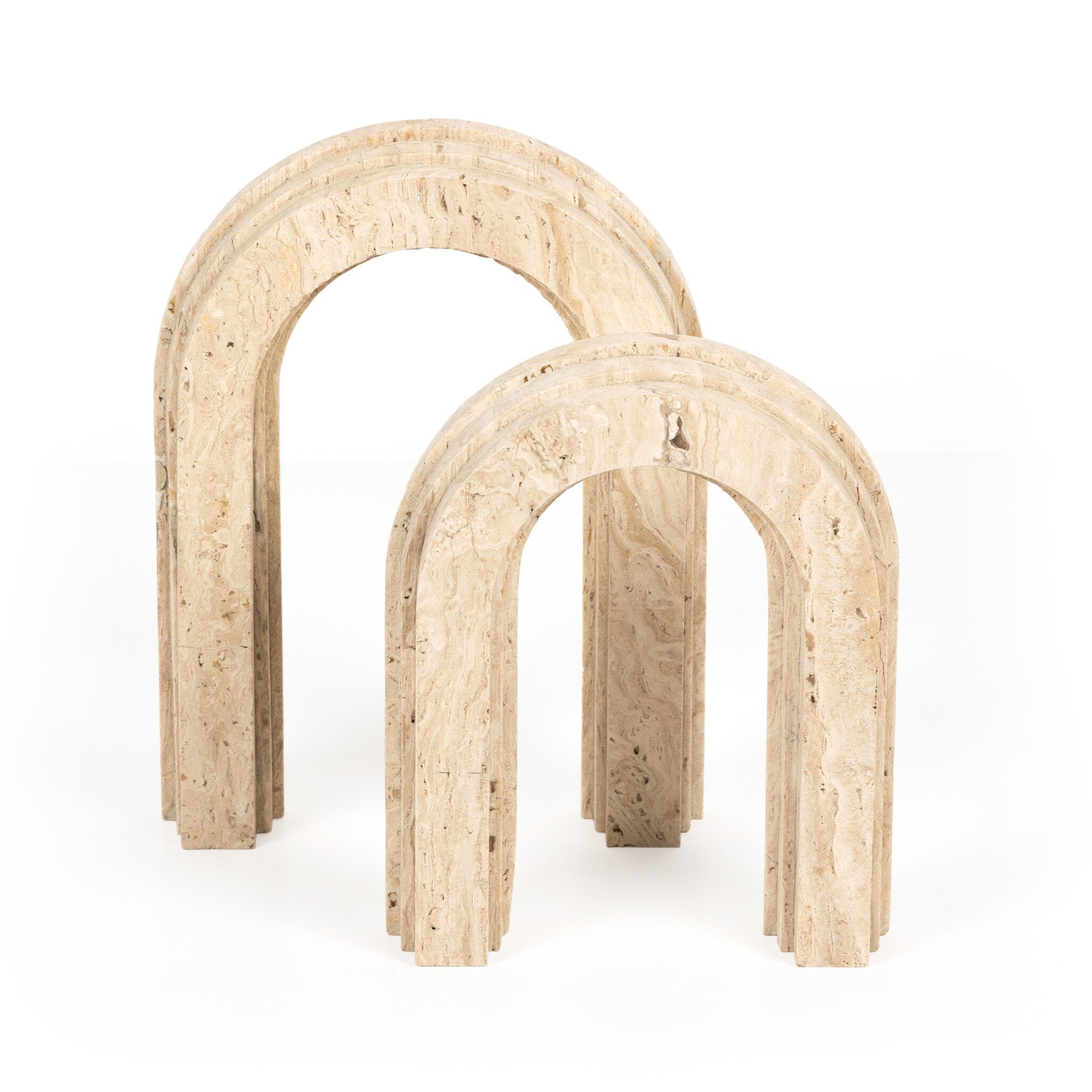 Travertine Arches - White Travertine