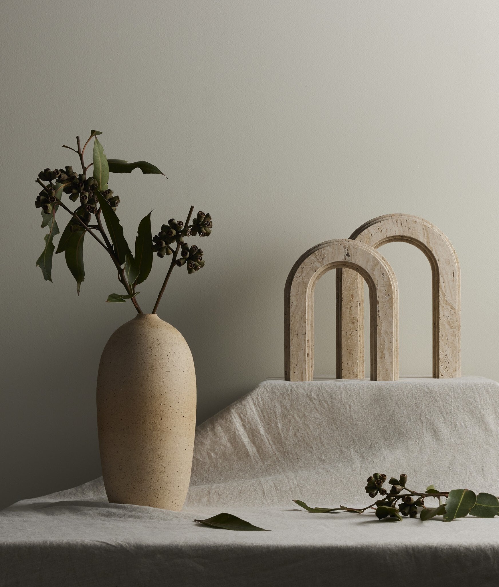 Travertine Arches - White Travertine