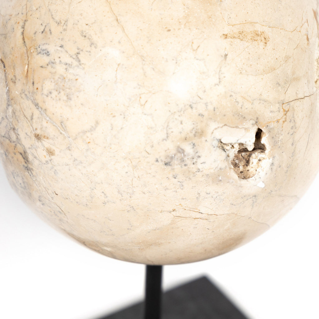 Organic Stone Sculptures, Set Of 3 - Black Marble