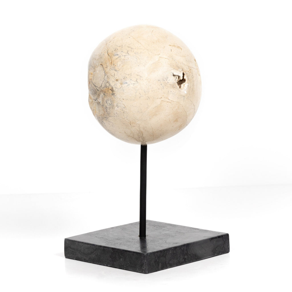 Organic Stone Sculptures, Set Of 3 - Black Marble