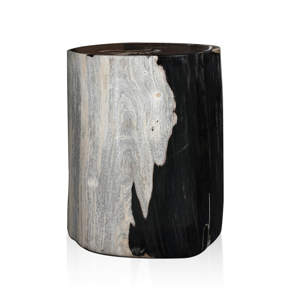 Kos End Table - Dark Petrified Wood