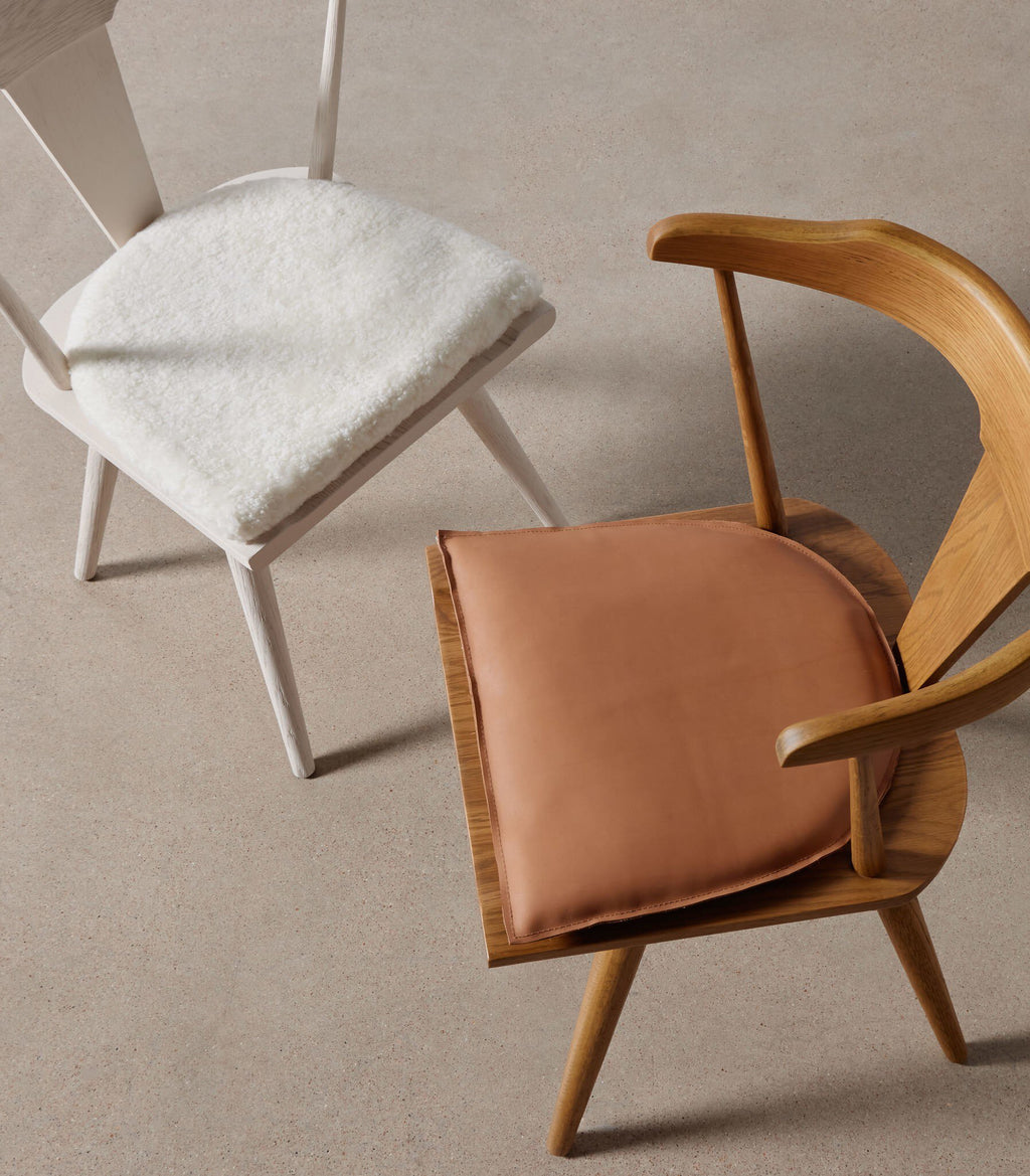 Dining Seat Cushion-16.5" - Whiskey Saddle