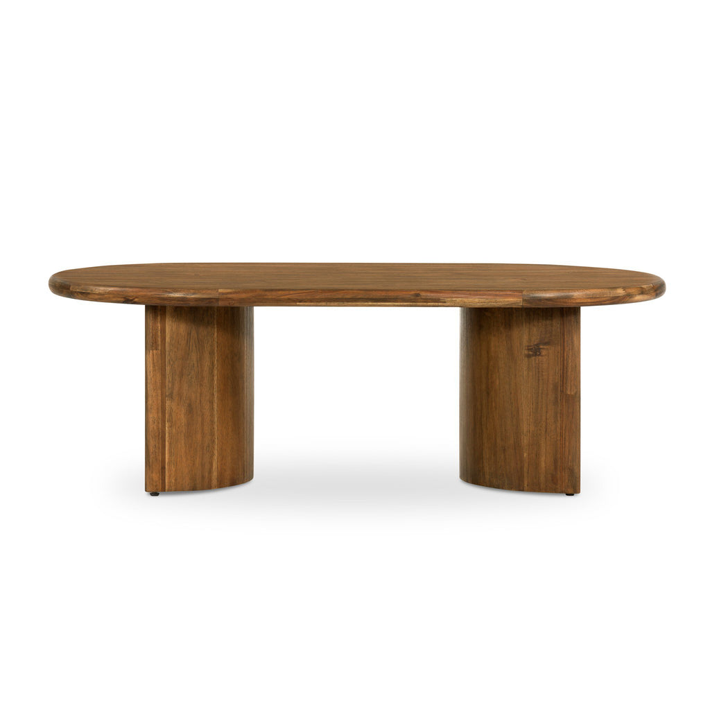 Paden Coffee Table - Seasoned Brown Acacia | 51"