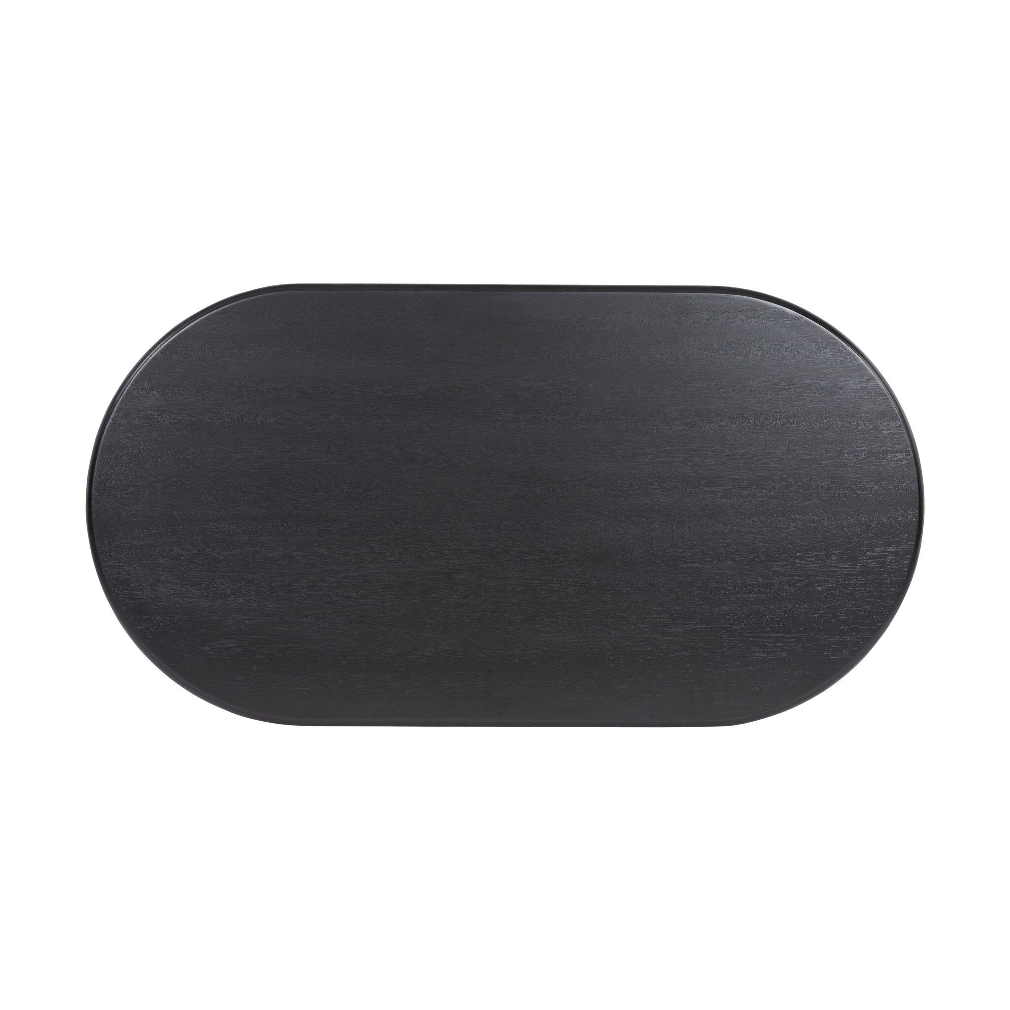 Paden Coffee Table - Aged Black Acacia | 51"