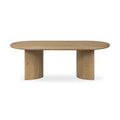Paden Coffee Table - Worn Oak Veneer | 51"