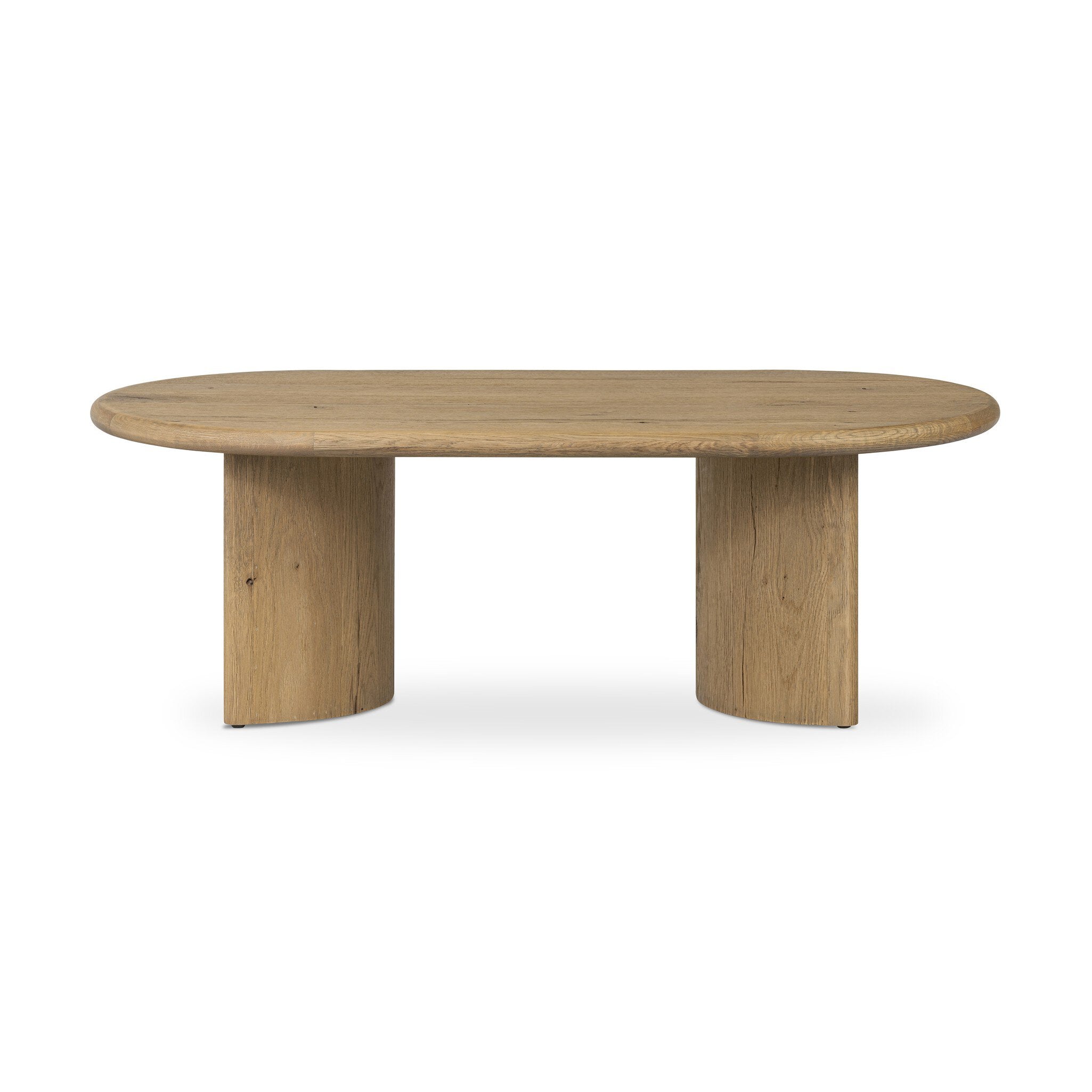 Paden Coffee Table - Worn Oak Veneer | 51"