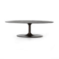Simone Oval Coffee Table - Antique Rust