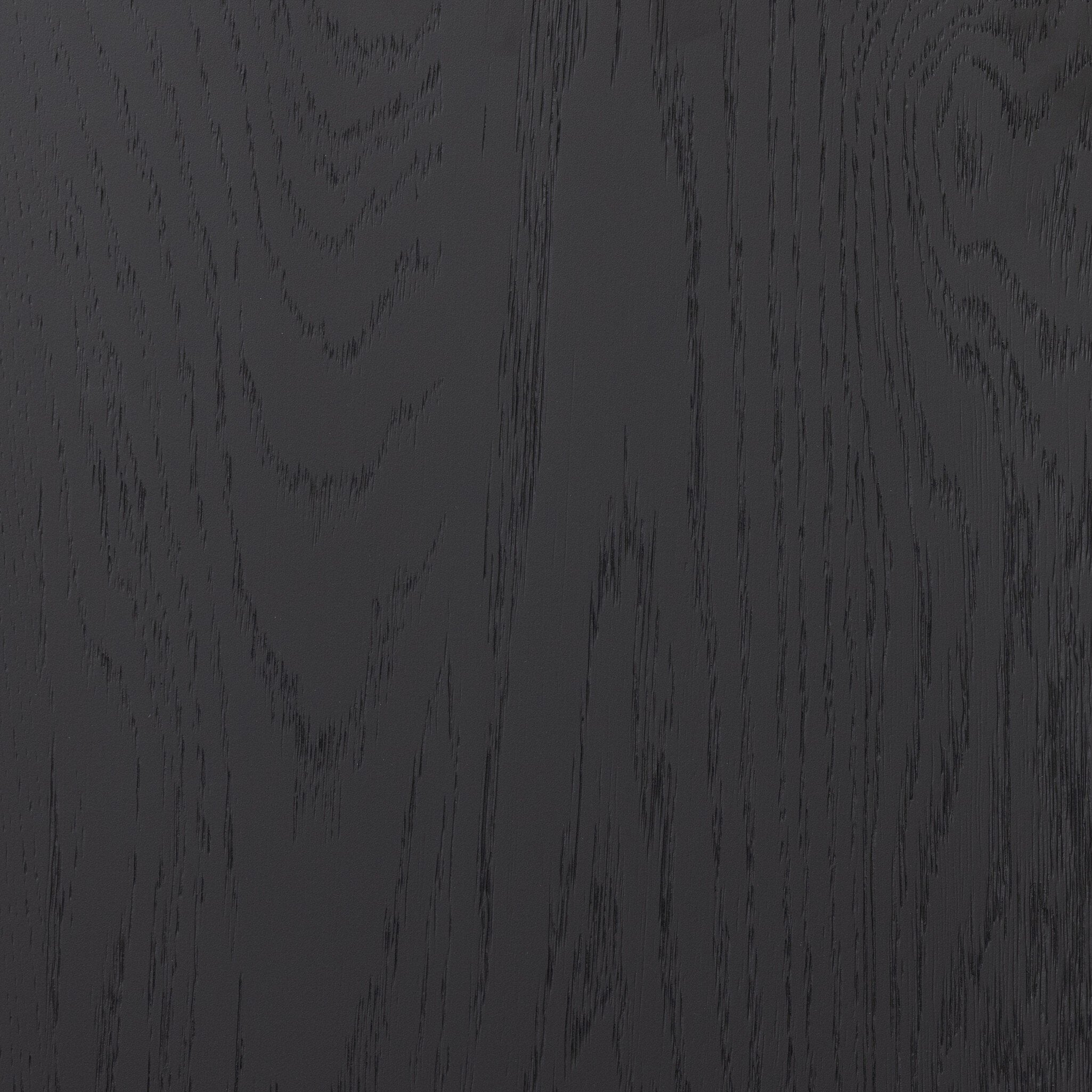 Millie Small Cabinet - Drifted Matte Black Veneer