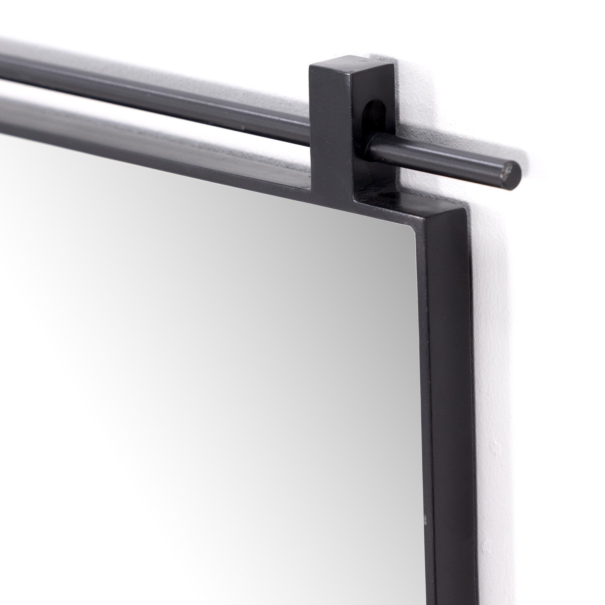 Chico Small Mirror - Antiqued Iron