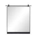 Chico Small Mirror - Antiqued Iron