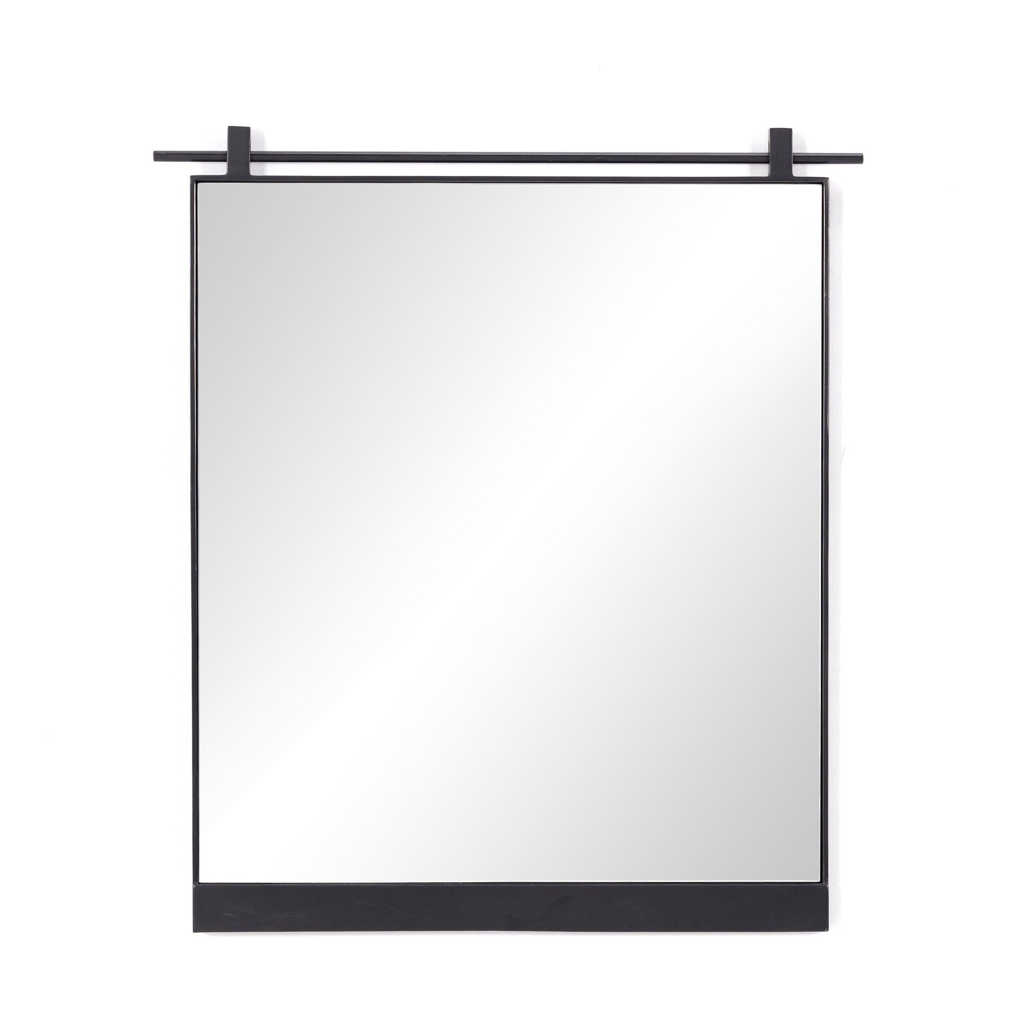 Chico Small Mirror - Antiqued Iron