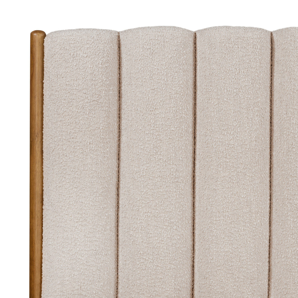 Emma Bed - Knoll Sand | Queen