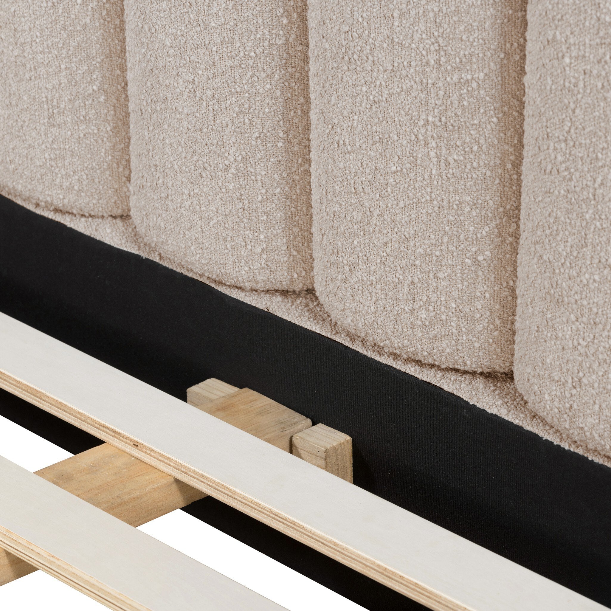 Emma Bed - Knoll Sand | Queen