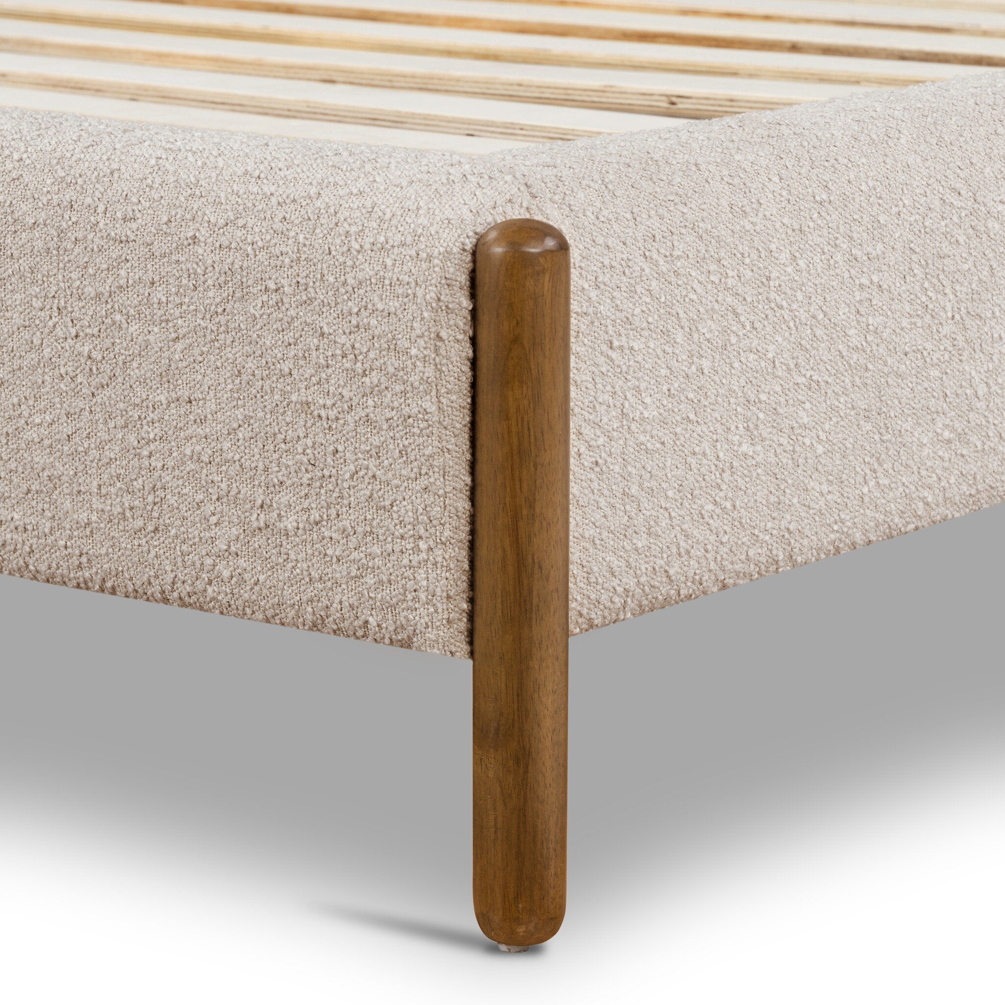 Emma Bed - Knoll Sand | Queen