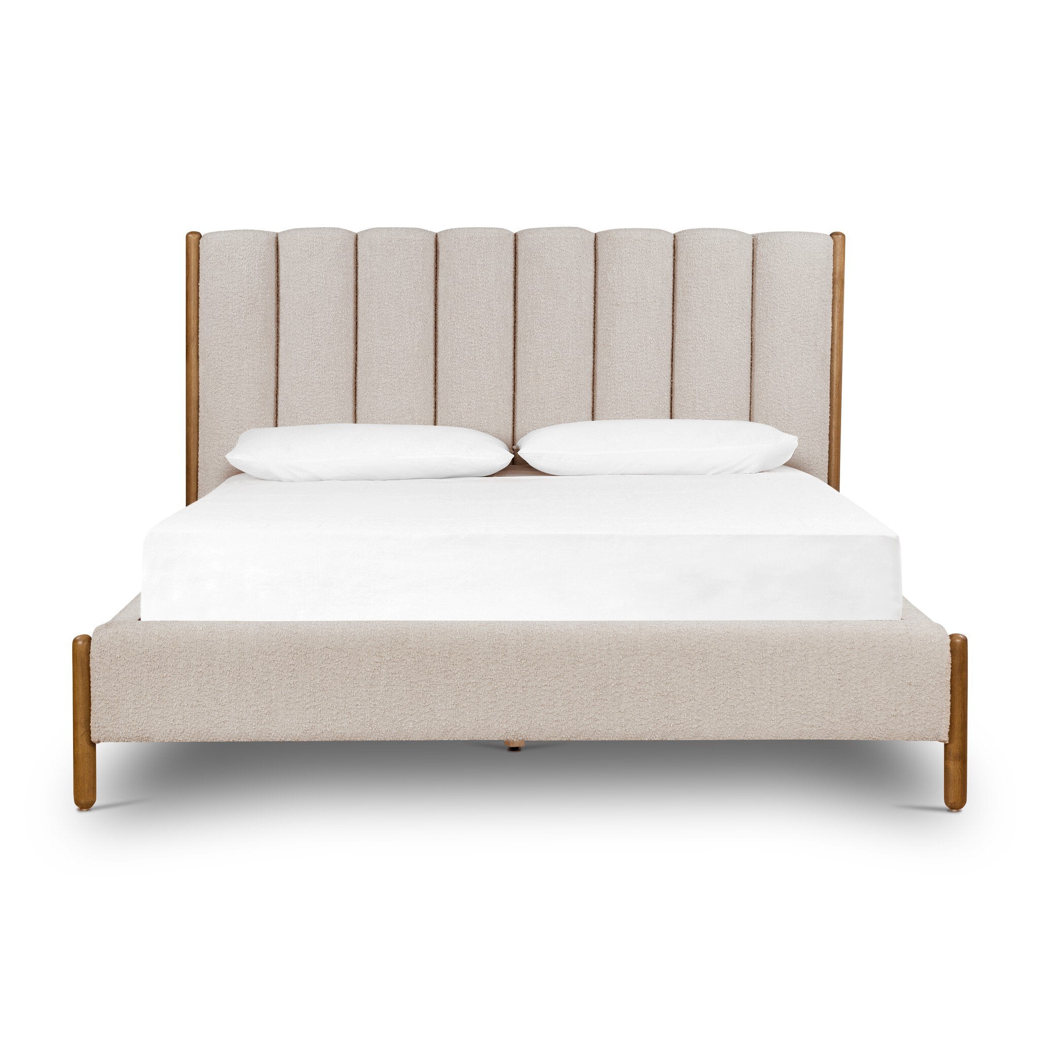Emma Bed - Knoll Sand | Queen