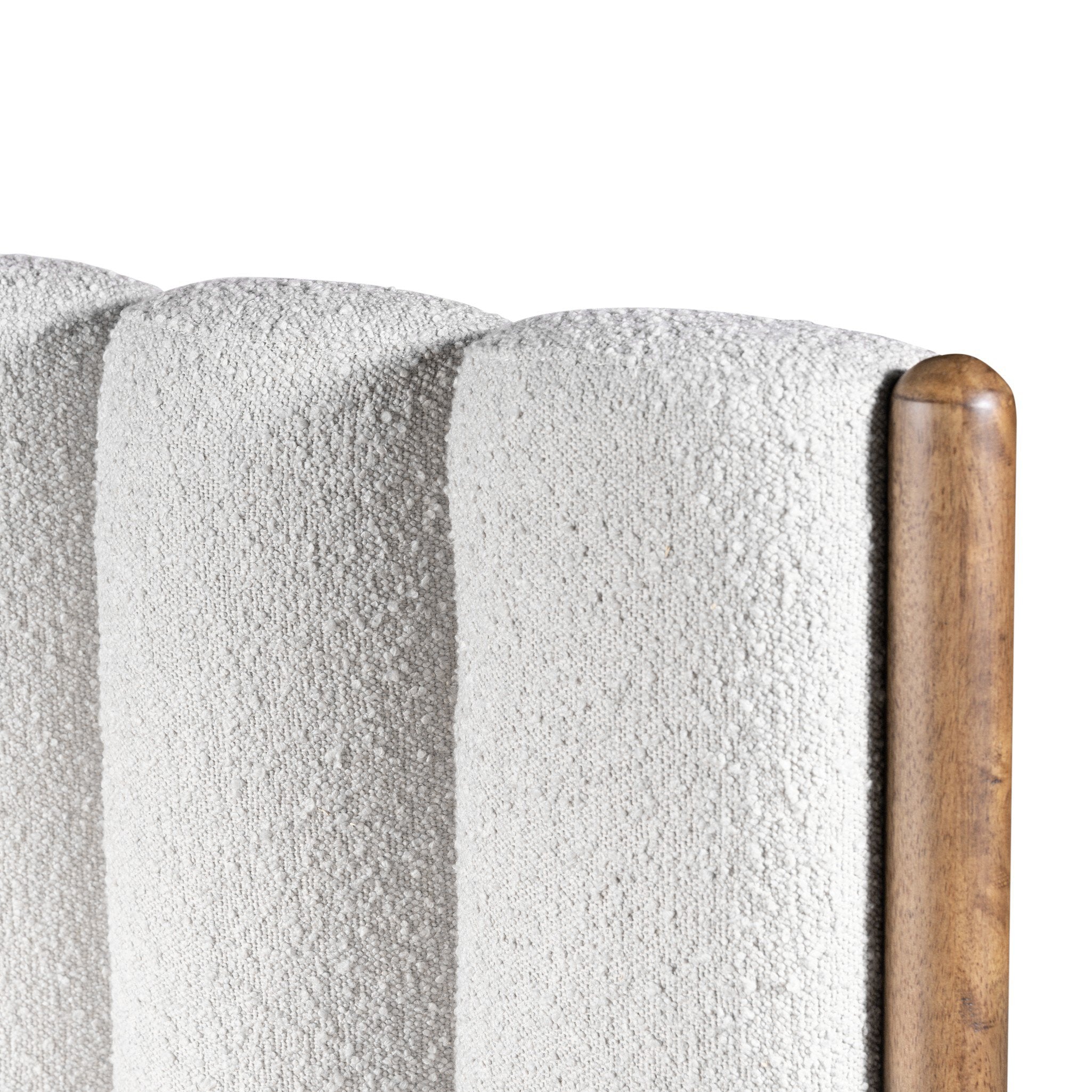 Emma Bed - Knoll Sand | King