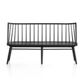 Lewis Dining Bench - Black Oak
