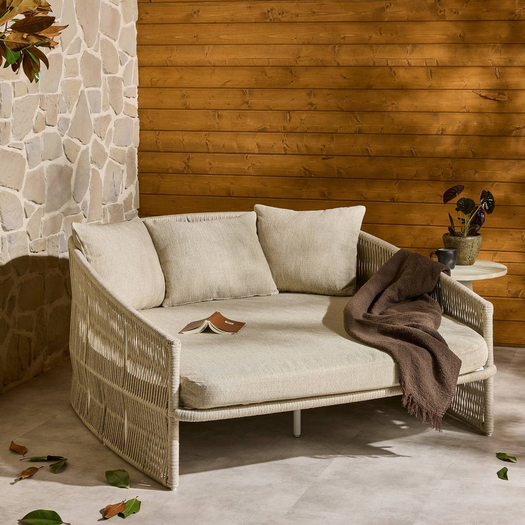 Porto Outdoor Daybed - Faye Sand