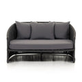 Porto Outdoor Daybed - Venao Charcoal