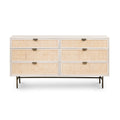 Luella 6 Drawer Dresser - Matte Alabaster