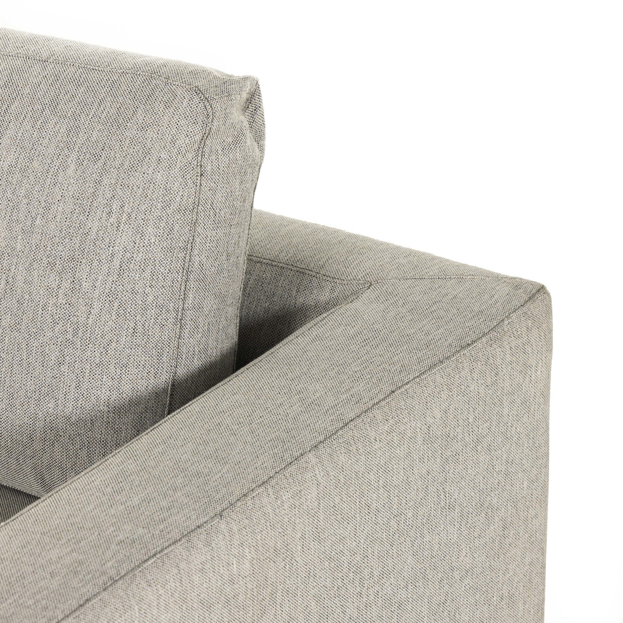 Colt Sleeper Sofa - Aldred Silver