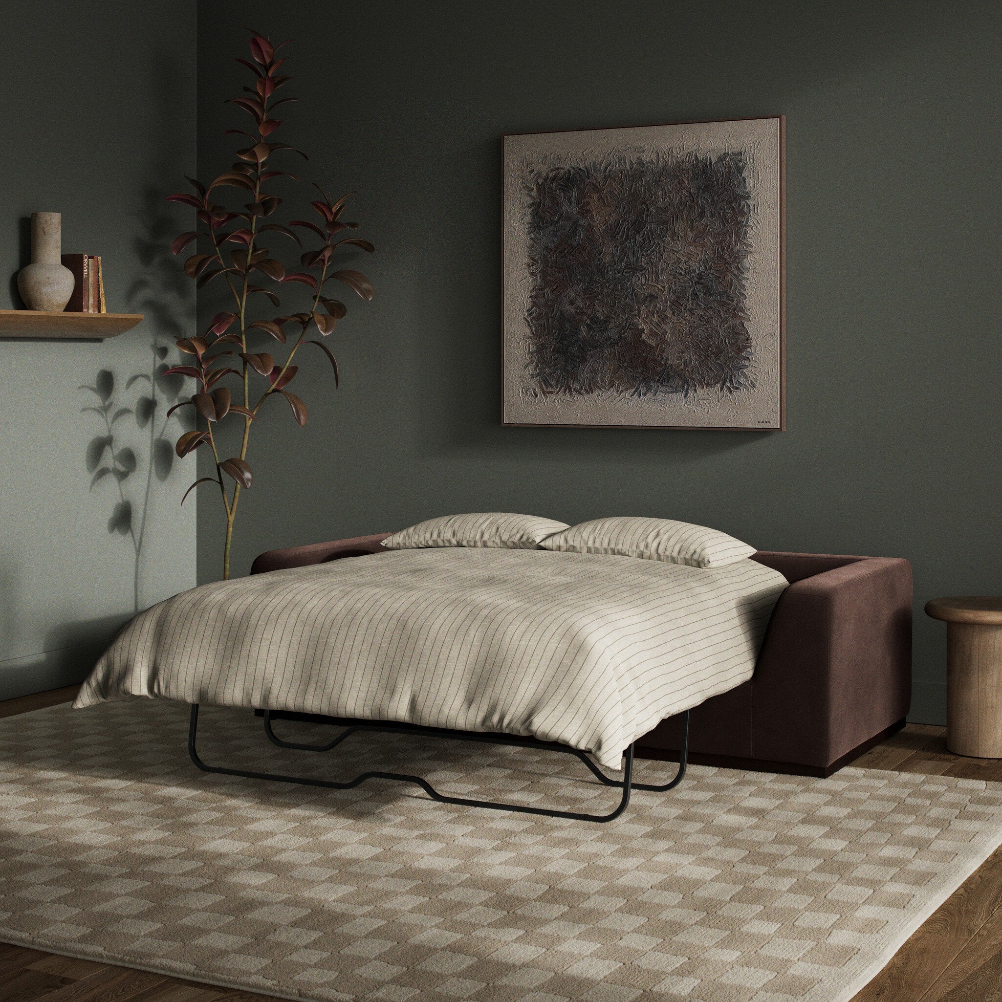 Colt Sleeper Sofa - Surrey Cocoa
