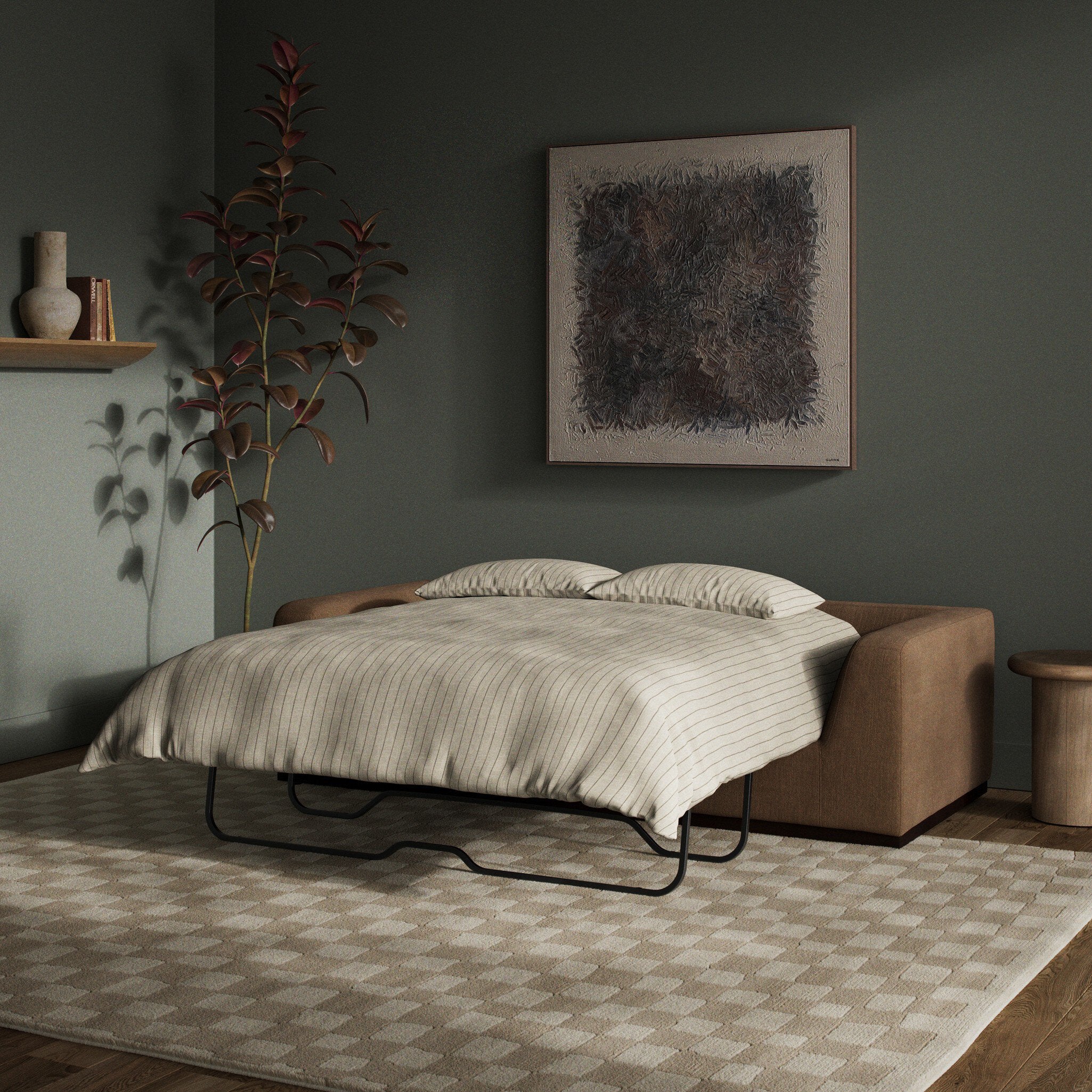 Colt Sleeper Sofa - Savoy Ochre