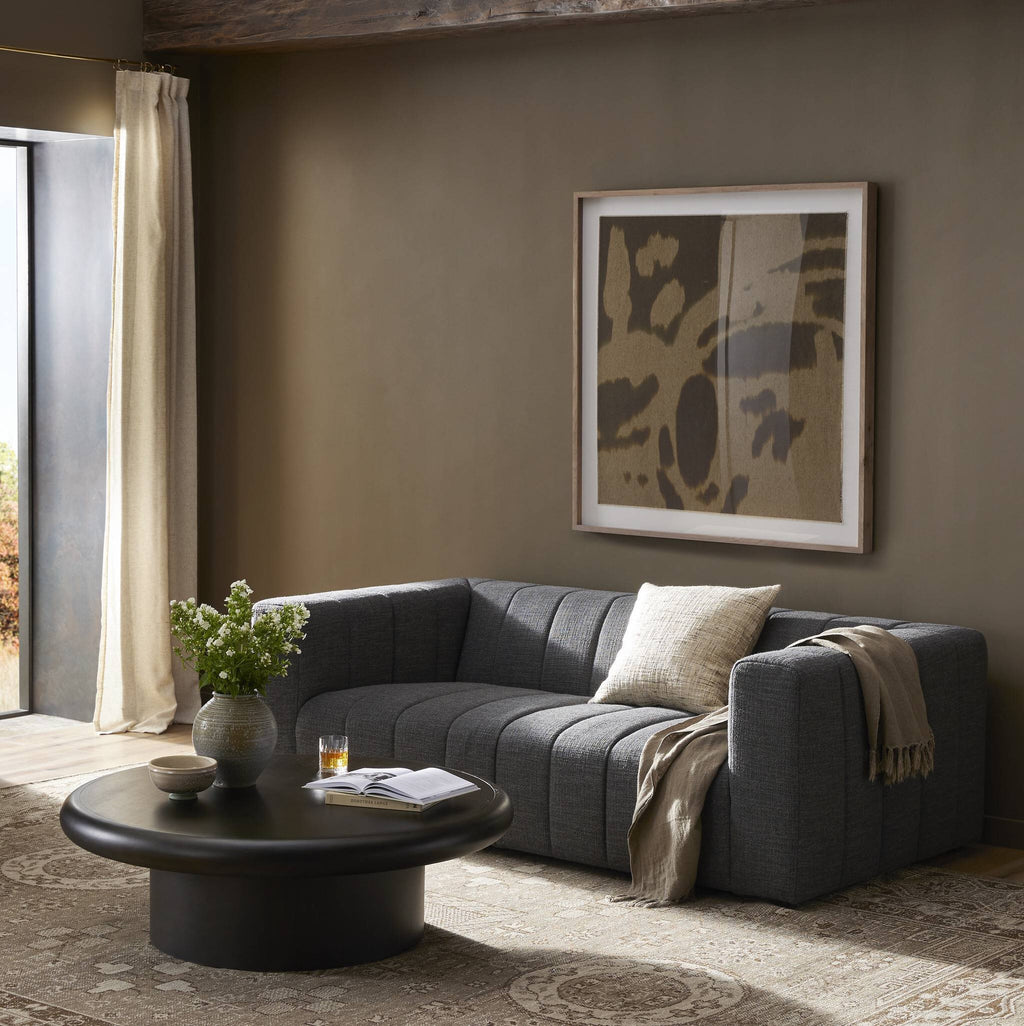 Langham Channeled Sofa - Saxon Charcoal