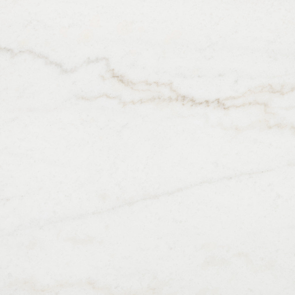Skye Round Dining Table - White Marble