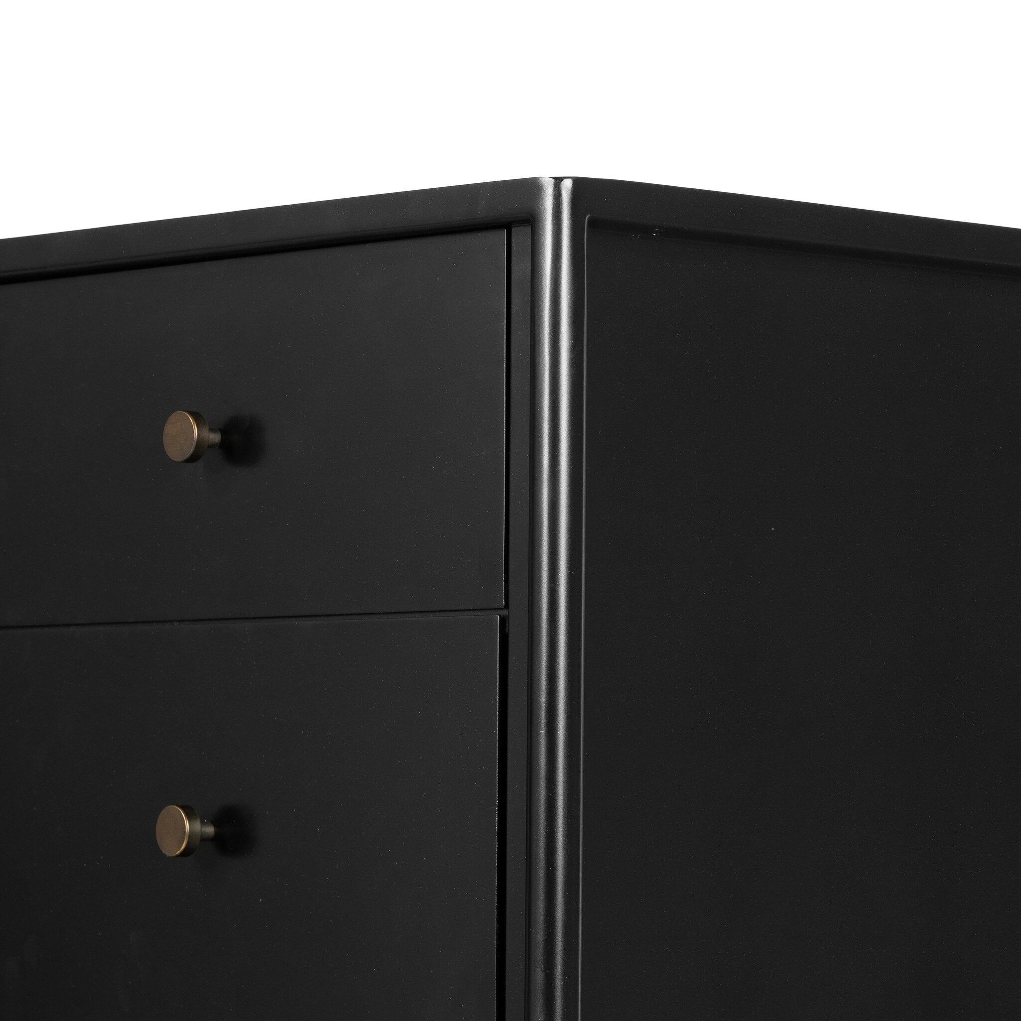 Soto 5 Drawer Dresser - Black